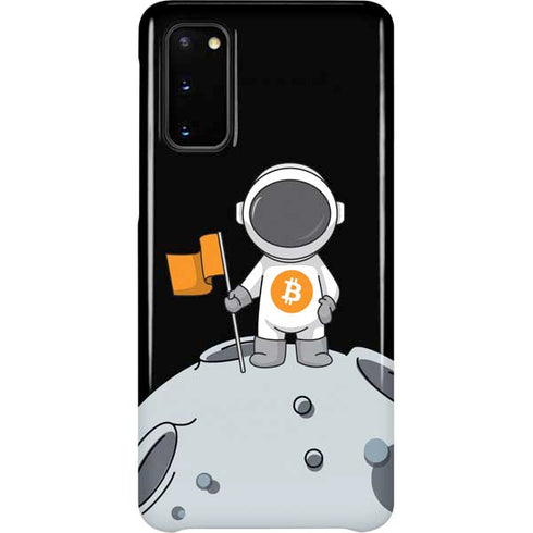 Bitcoin Astronaut Galaxy S20 Lite Case