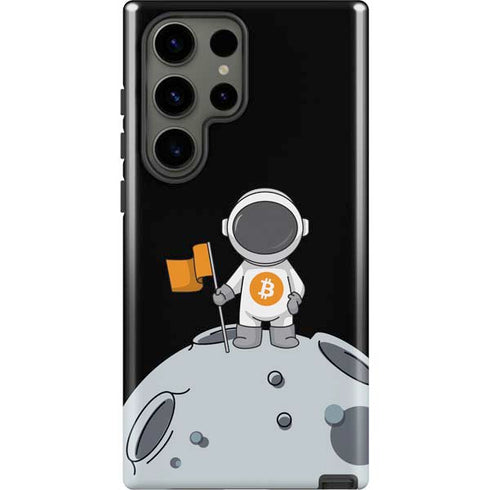 Bitcoin Astronaut Galaxy S23 Ultra Pro Case