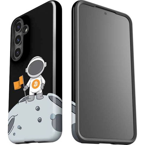 Bitcoin Astronaut Galaxy S25 Impact Case
