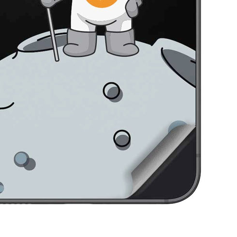 Bitcoin Astronaut Galaxy S25 Skin
