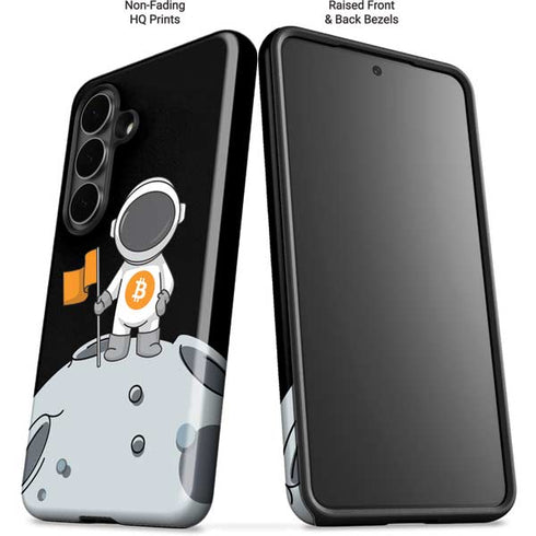 Bitcoin Astronaut Galaxy S26 Impact Case