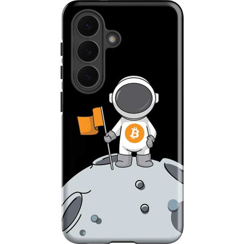 Bitcoin Astronaut Galaxy S26 Impact Case