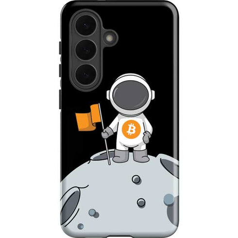 Bitcoin Astronaut Galaxy S26 Plus Impact Case