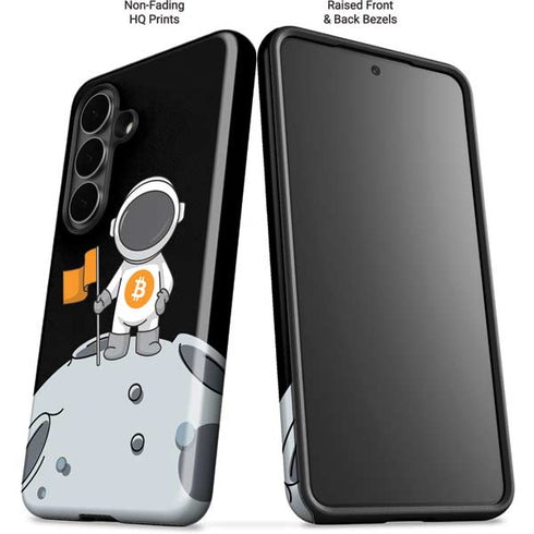 Bitcoin Astronaut Galaxy S26 Plus Impact Case