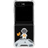 Bitcoin Astronaut Galaxy Z Flip6 Clear Case