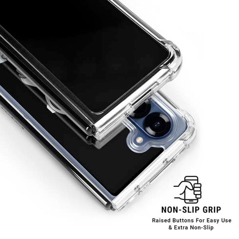 Bitcoin Astronaut Galaxy Z Fold6 Clear Case