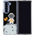 Bitcoin Astronaut Galaxy Z Fold7 Clear Case