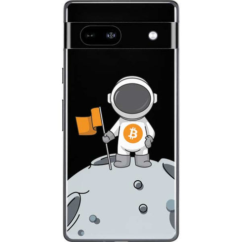 Bitcoin Astronaut Google Pixel 7a Skin