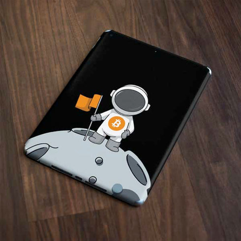 Bitcoin Astronaut Apple iPad Skin