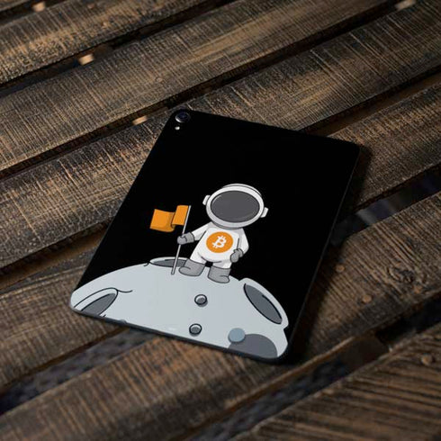 Bitcoin Astronaut Apple iPad Pro Skin