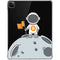 Bitcoin Astronaut iPad Pro 11in (2024) Clear Case