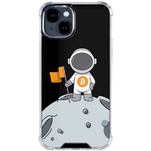 Bitcoin Astronaut iPhone 15 Clear Case