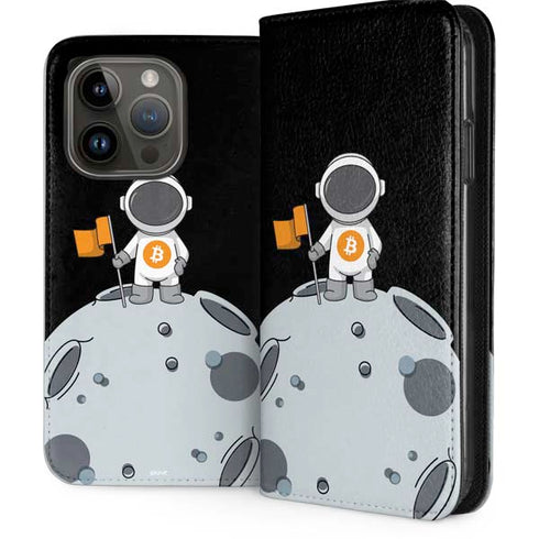 Bitcoin Astronaut iPhone 15 Pro Folio Case