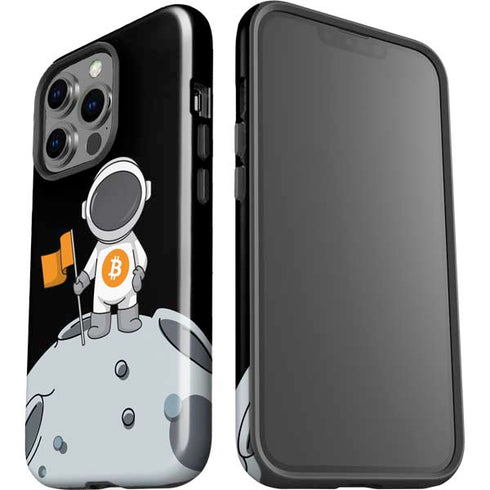 Bitcoin Astronaut iPhone 15 Pro Impact Case