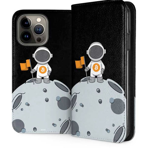Bitcoin Astronaut iPhone 15 Pro Max Folio Case