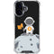 Bitcoin Astronaut iPhone 16 Clear Case