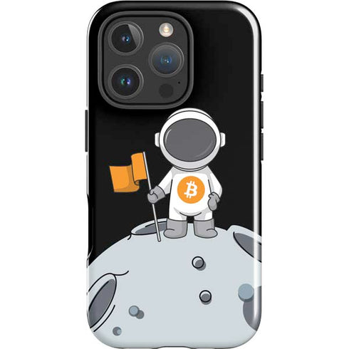 Bitcoin Astronaut iPhone 16 Pro Impact Case