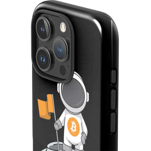 Bitcoin Astronaut iPhone 16 Pro Impact Case