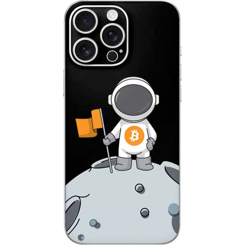Bitcoin Astronaut iPhone 16 Pro Max Skin