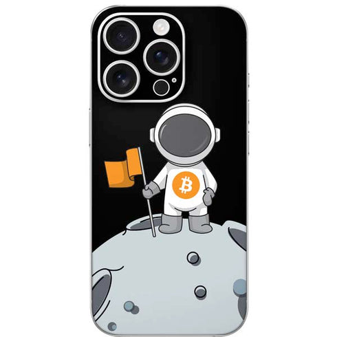 Bitcoin Astronaut iPhone 16 Pro Skin