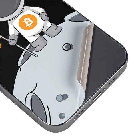 Bitcoin Astronaut iPhone 16 Pro Skin