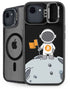 Bitcoin Astronaut iPhone 16e Kickstand Case