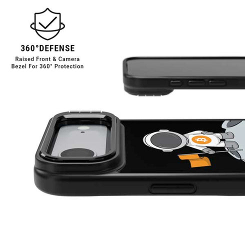 Bitcoin Astronaut iPhone 17 Air Kickstand Case
