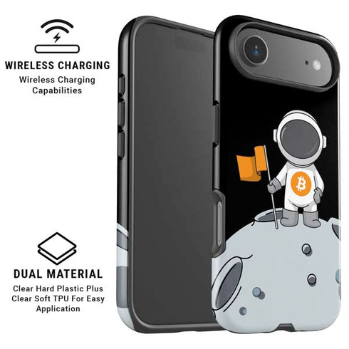 Bitcoin Astronaut iPhone 17 Air Magsafe Impact Case