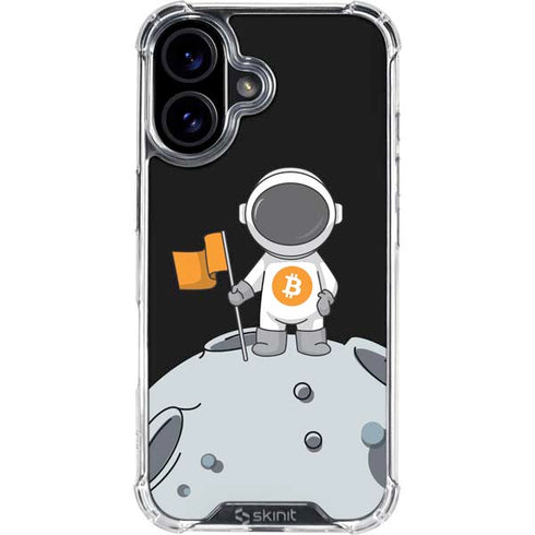 Bitcoin Astronaut iPhone 17 Clear Case