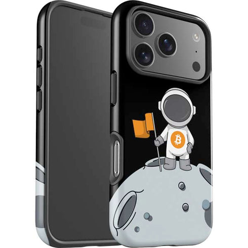 Bitcoin Astronaut iPhone 17 Pro Impact Case