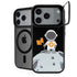 Bitcoin Astronaut iPhone 17 Pro Max Kickstand Case
