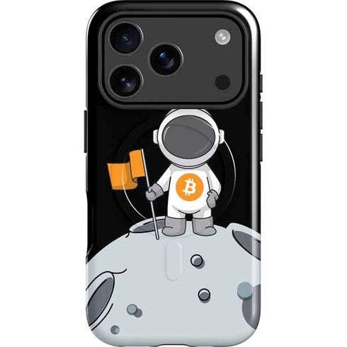 Bitcoin Astronaut iPhone 17 Pro Max Magsafe Impact Case
