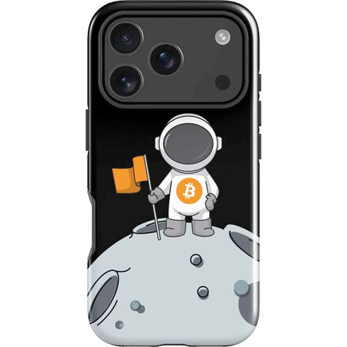Bitcoin Astronaut iPhone 18 Pro Max Impact Case