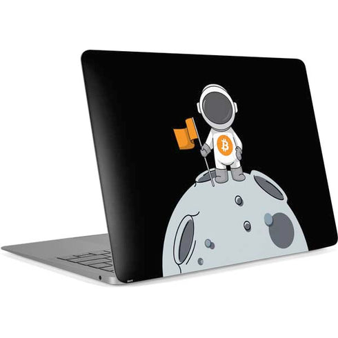 Bitcoin Astronaut Apple MacBook Air Skin