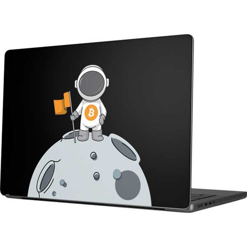 Bitcoin Astronaut Apple MacBook Pro 14-inch Skin