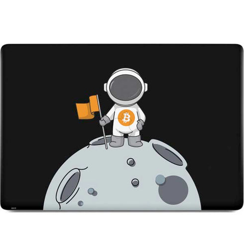 Bitcoin Astronaut MacBook Skins