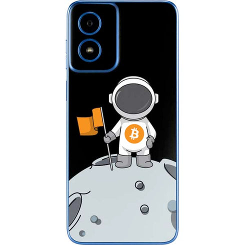Bitcoin Astronaut Moto G Play 4G (2024) Skin