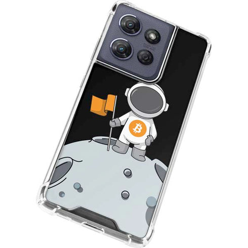 Bitcoin Astronaut Moto G Stylus 5G (2025) Clear Case