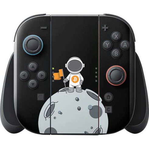 Bitcoin Astronaut Nintendo Switch 2 (2025) with Joy-Con Skin