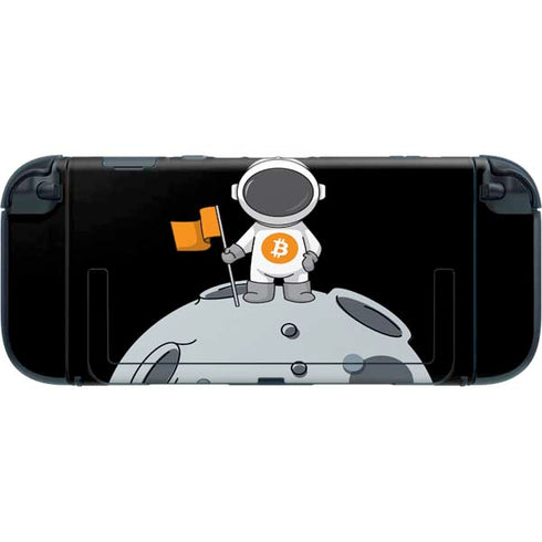 Bitcoin Astronaut Nintendo Switch 2 (2025) with Joy-Con Skin