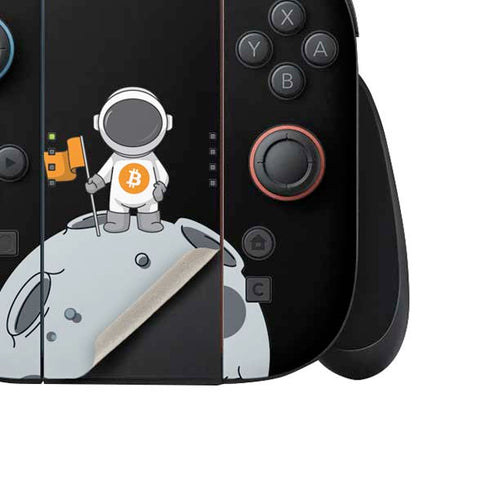 Bitcoin Astronaut Nintendo Switch 2 (2025) Joy-Con Controller Skin