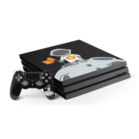Bitcoin Astronaut PlayStation PS4 Skins