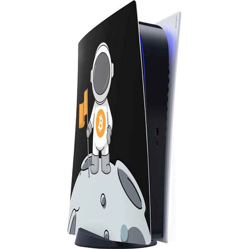 Bitcoin Astronaut PlayStation PS5 Skins
