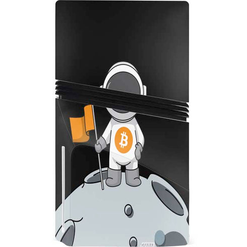Bitcoin Astronaut PS5 Pro Disk Bundle Skin