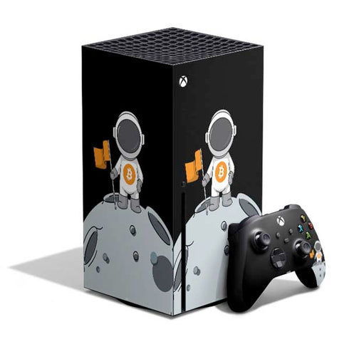 Bitcoin Astronaut Xbox Series X Bundle Skin