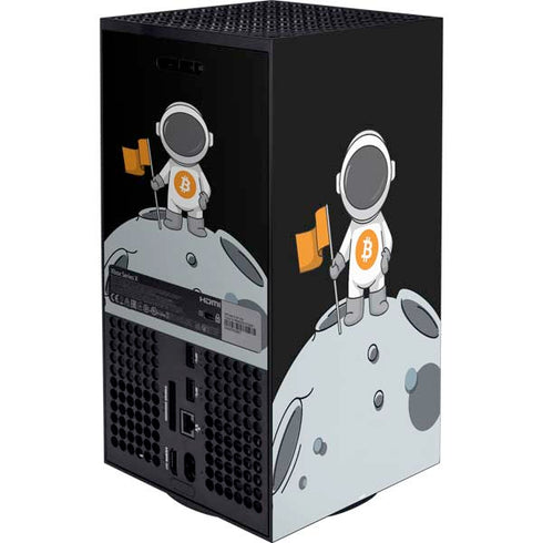 Bitcoin Astronaut Xbox Series X Bundle Skin