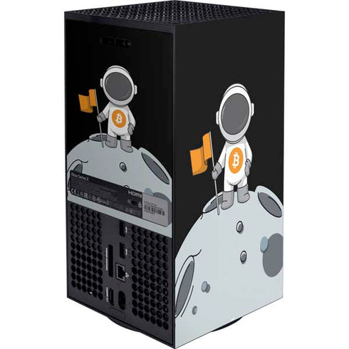 Bitcoin Astronaut XBox Series X Digital Edition Bundle Skin