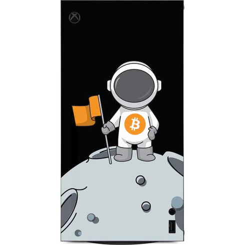 Bitcoin Astronaut XBox Series X Digital Edition Console Skin