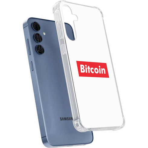 Bitcoin Crypto Galaxy A35 5G Clear Case