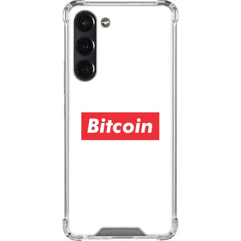 Bitcoin Crypto Galaxy S24 FE Clear Case